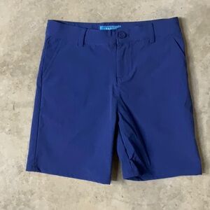 J. Bailey Slim Fit Blue Performance Shorts for Active Wear